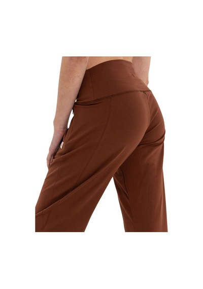 Inguz Organik Pamuk Yoga Pantolon Kahverengi