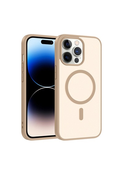 İphone 13 Pro Kılıf Magsafe Kamera Korumalı Mat Parmak İzi Tutmayan Grlpro Lacivert