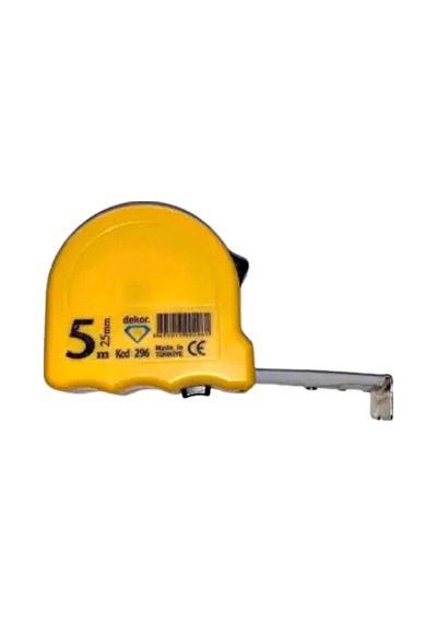 Şerit Metre 5 Metre - 25mm Kod:296 5 M Diğer