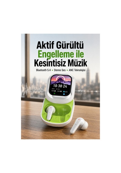 Gürültü Engelleyici Uzun Pil Ömürlü Stereo Bluetooth Kulak İçi Kulaklık Renk