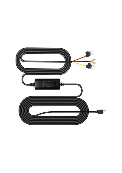 3 Metre Type-c Araba Hardwire Güç Kablosu 12/24v-5v Dönüştürücü Otomobil Uyumlu Sürekli Güç Kaynağı, Park Modu Destekli Düşük Voltaj Korumalı Gizli Montaj Step-down Kablo