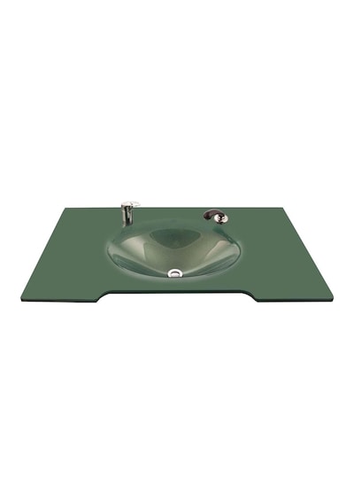 Cam Lavabo Jumbo Modeli 80 x 56 CM