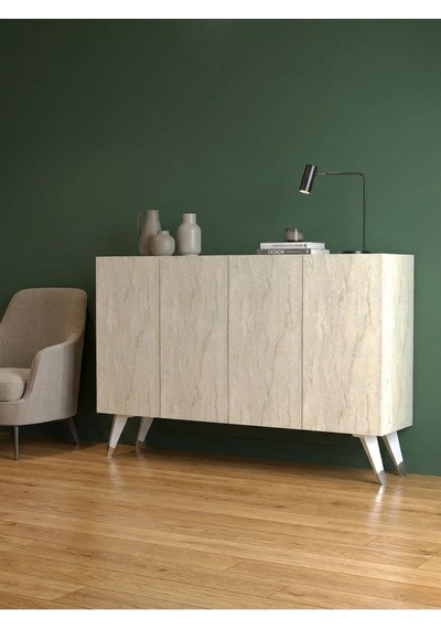 Karnaval 120 Cm Konsol, Tv Sehpası, Tv Ünitesi, Kahve Köşesi, Banyo Dolabı, Çok Amaçlı Dolap Wk8104-8 Traverten Karnaval 120 Cm Konsol, Tv Sehpası, Tv Ünitesi, Kahve Köşesi, Banyo Dolabı, Çok Amaçlı Dolap Wk8104-8 Traverten