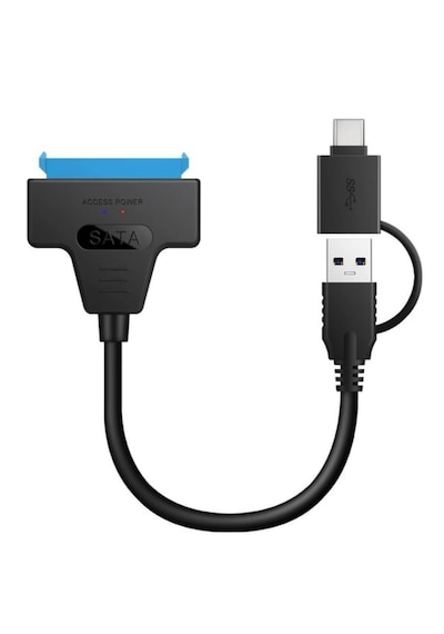 Alfais 4204 2in1 Usb 3.0 Type-c To 2.5 İnç Sata Hdd Ssd Çevirici