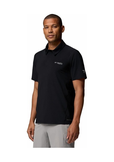 Columbia Diamond Peak Pro Erkek Kısa Kollu Polo Tişört-9220 Siyah