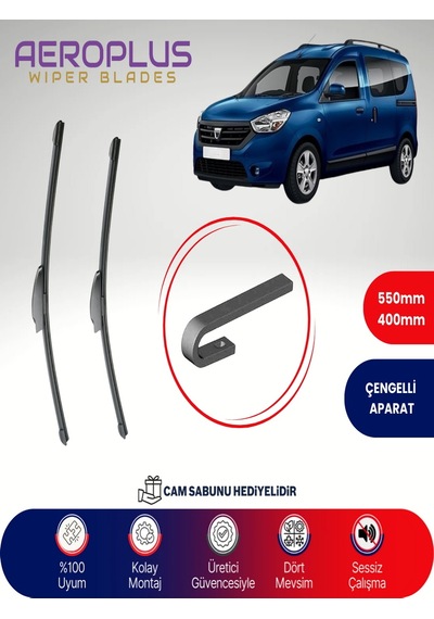 Aeroplus Dacia Dokker Muz Silecek Takımı 2012-2015
