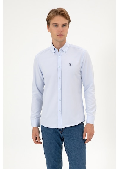 U.S. Polo Assn. U.s. Polo Assn. Erkek Açık Mavi Gömlek Basic 50324708-vr003 Acık Mavı U.S. Polo Assn. U.s. Polo Assn. Erkek Açık Mavi Gömlek Basic 50324708-vr003 Acık Mavı
