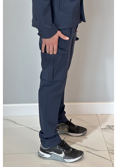 Erkek Çıtçıtlı Pantolon 24720 Lacivert Lacivert