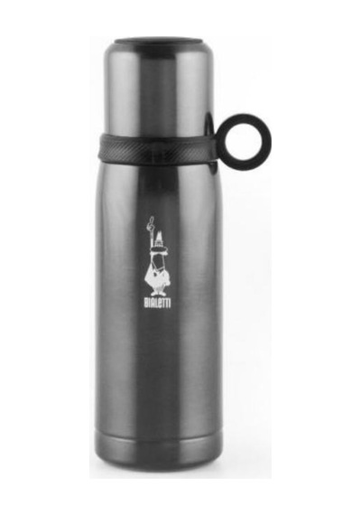 Bialetti Bardaklı Termos 500 Ml Gri Çok Renkli
