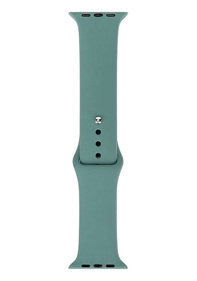Apple Uyumlu  Watch Ultra 49mm Band Serisi Klasik Kordon Silikon Strap Kayış-scarlet