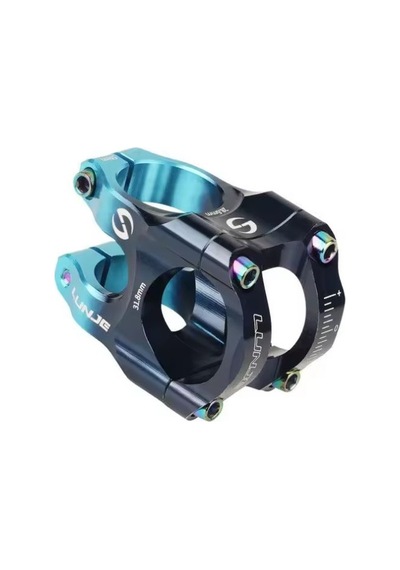 Lunje Bisiklet Boğazı 31.8mm Koyu Mavi -mavi