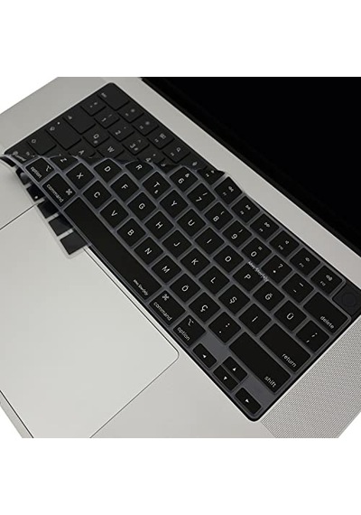 Macbook Türkçe Q Klavye Koruyucu Us Amerikan Return Enter Uyumlu M1-m5 A2681 A3113 A3240 A3449 A2941 A3241 A2442 A27
