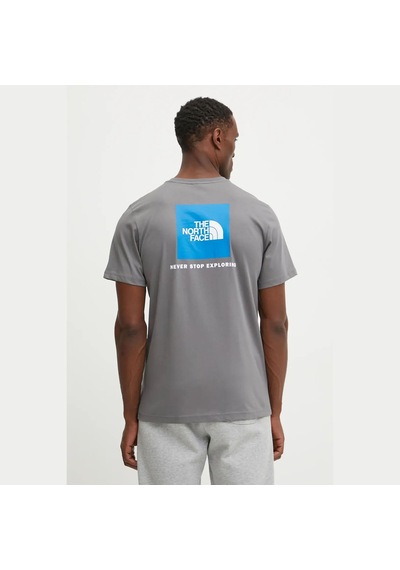 Gri The North Face Erkek T-shirt Ss Box Nse Tee Nf0a87nparx1 Gri