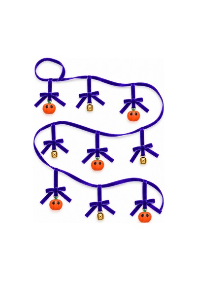 Halloween Balkabağı Ve Çan Figürlü Mor Fiyonklu Dekoratif Süs Zinciri Cadılar Bayramı Kapı, Duvar Ve Parti Süsü Mor - 938620364 Halloween Balkabağı Ve Çan Figürlü Mor Fiyonklu Dekoratif Süs Zinciri Cadılar Bayramı Kapı, Duvar Ve Parti Süsü Mor - 938620364