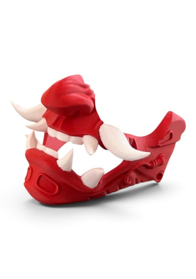 Oni Maske Ps5 Kol Tutucu Kırmızı