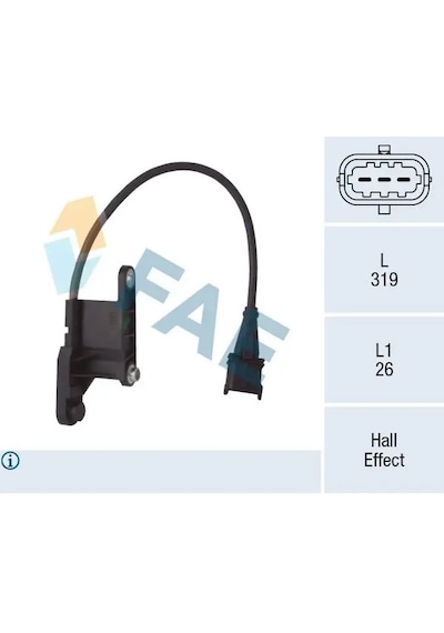 Opel Corsa C Eksantrik Sensoru 1.4 2001-2006 Fae 79121