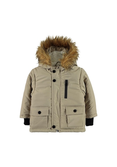 Civil Baby Kürklü 6-18 Ay Mont - Bej