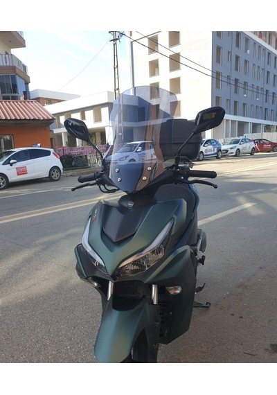 Motocam Küba Arome 125 Ön Cam 2023-2026 Model 54cm Füme Renkli