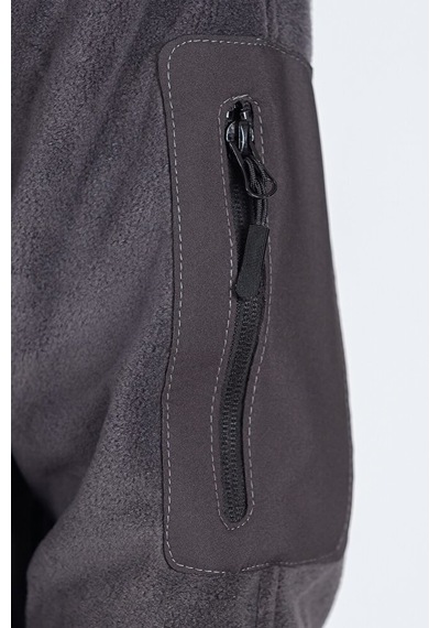 Vatan Tekstil Softshell Erkek Garnili Polar Füme