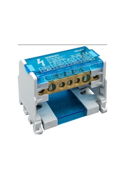 Gwest Gw-125a Tek Kutuplu 1x10-16mm2 Girişli Dağıtıcı Ünite 5 Adet