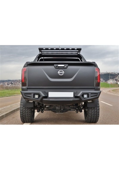 Nissan Navara 2016+ Arka Demir Tampon Aqm-M20