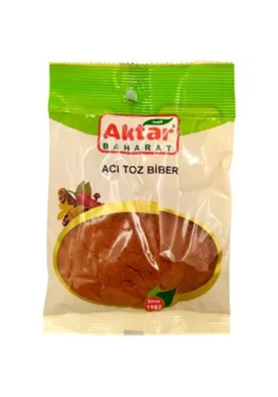 Aktar Baharat Acı Kırmızı Toz Biber 1 KG