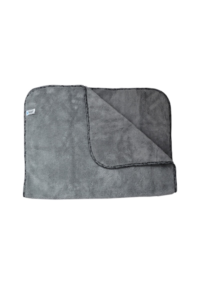 Spark 2316 Mikrofiber Peluş Oto Kurulama Bezi 60X90 Cm. Gri 1 Adet