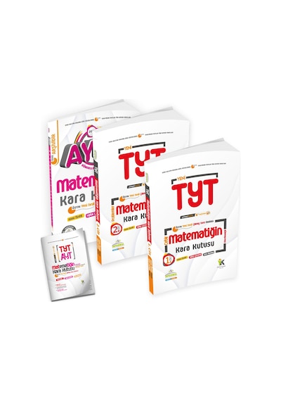 YKS-TYT Matematiğin Kara Kutusu 1.ve 2.Cilt ve AYT Matematik 3lü