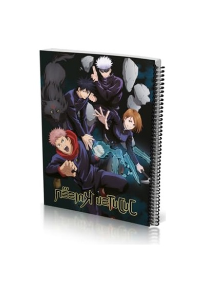 Kareli Defter - Jujutsu Kaisen Temalı 124-Pembe