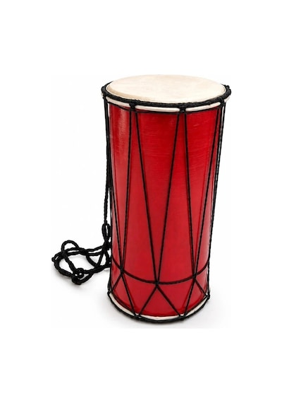 Özel Üretim Müzik Aleti Ritim Perküsyon Eğlence Hobi Ahşap Çift Taraflı Darbuka No:1016