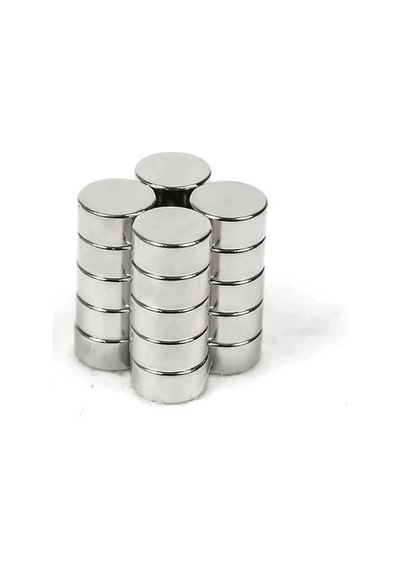 Mns Magneteksan Ø6x3 Mm Neodimyum Yuvarlak Silindirik Mıknatıs - 50 Adet Set