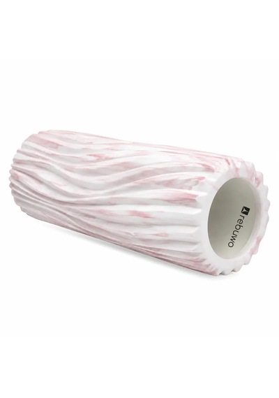 Rebuwo Eva Roller Pembe Beyaz Desenli Beyaz - Pembe