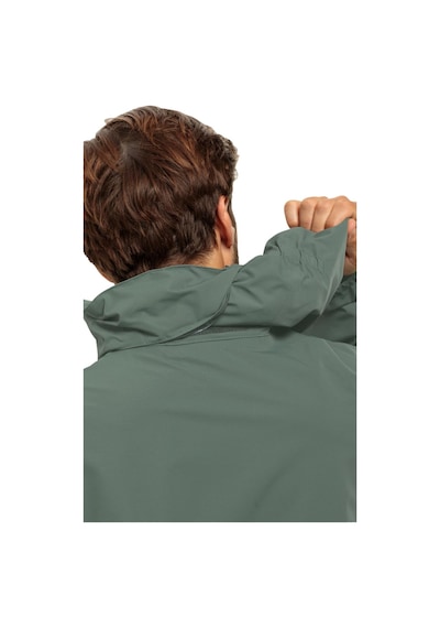Jack Wolfskin 1111142 Stormy Point 2L Jkt M Yeşil Erkek Mont Yeşil