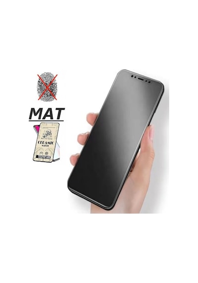 Apple Uyumlu   iPhone X Mat Ekran Seramik Tam Kaplayan Kırılmaz Cam Nano Ekran Koruyucu