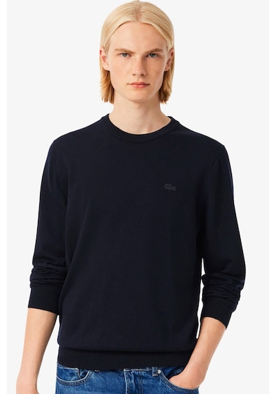 Lacoste Men's Regular Fit Crew Neck Merino Wool Sweater Bisiklet Yaka Merino Yünlü Kazak Lacivert Lacıvert Lacoste Men's Regular Fit Crew Neck Merino Wool Sweater Bisiklet Yaka Merino Yünlü Kazak Lacivert Lacıvert