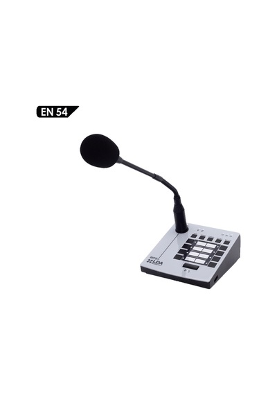 Lda Mps-8z+ 8 Bölgeli Anons Mikrofonu Acsı V2, En 54-16