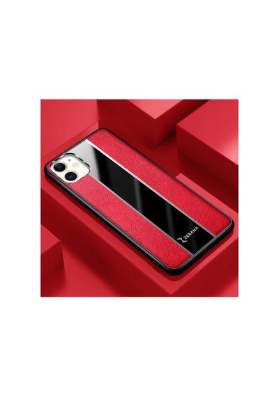 Apple İphone 12 Uyumlu Kılıf Premium Deri Kılıf Yeşil