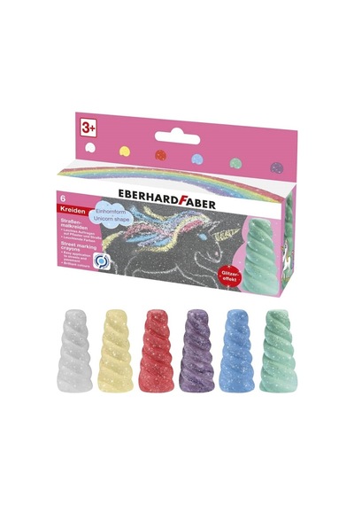 Eberhard Faber Unicorn Sokak İşaretleme Tebeşiri 6 Renk