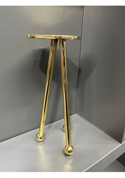 Biga Metal Ayak 16cm Altın Koltuk Komidin Modern Tv Ünite Mobilya Dolap Gold Puf Vestiyer Kitaplık