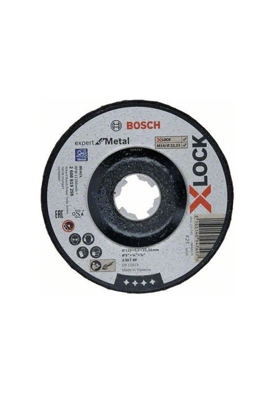 125 X 6 Mm Metal Taşlama Diski, X-lock Özelliği
