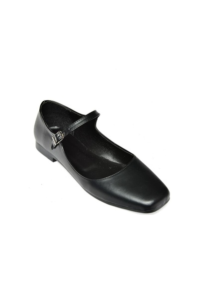 Fox Shoes S726252509 Kadın Babet - Siyah