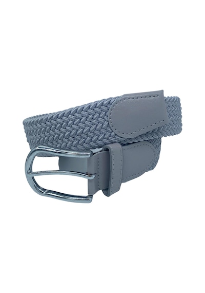 Gri Elastik Esnek Unisex Örgü Kemer Gri