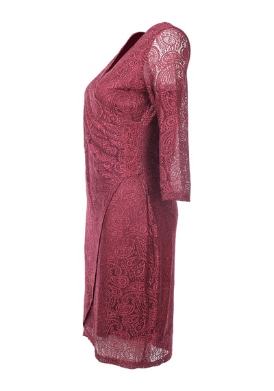 Elbise Ekol 26kekl04113 Bordo