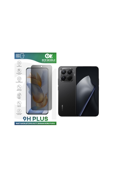 Xiaomi 15t/15t Pro İle Uyumlu Ekran Koruyucu 9h Esnek Nano Kırılmayan Mat Hayalet Privacy