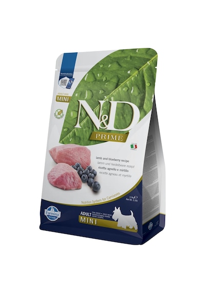 Tr N&d Prime Kuru Köpek Maması, Tahılsız, Kuzu Ve Yabanmersinli, Yetişkin Mini, 2.5 Kg