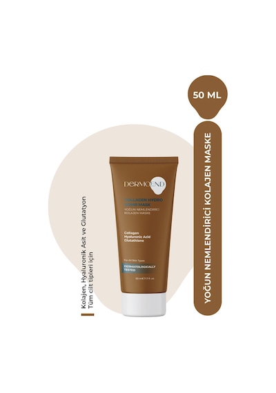 Dermoend Yoğun Nemlendirici Kolajen Maske 50 Ml