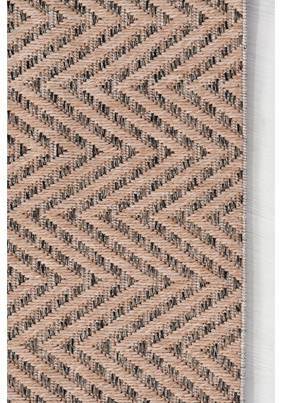 Sierra Halı Jüt Hasır Görünümlü Modern Kilim Ve Yolluk, İnce Bukle Dokuma Bej