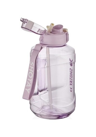 Shotay Medium Barrel Su Matarası Tritan Geniş Mor 1600ml