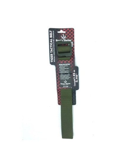 Terrien Delux Serisi Askeri Ekipman Hazırlık Single Sword Tactical Kemer Çok Renkli