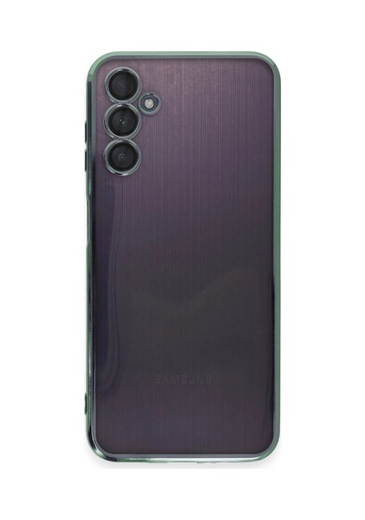 Galaxy A14 4g Kılıf Razer Lensli Silikon - Yeşil